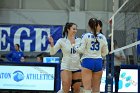 VB vs MHC  Wheaton Women's Volleyball vs Mount Holyoke College. - Photo by Keith Nordstrom : Wheaton, Volleyball, VB